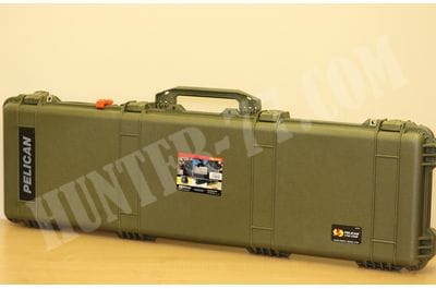 Pelican 1750 Rifle Case With Foam OD Green -foto21