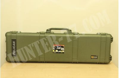 Pelican 1750 Rifle Case With Foam OD Green -foto4