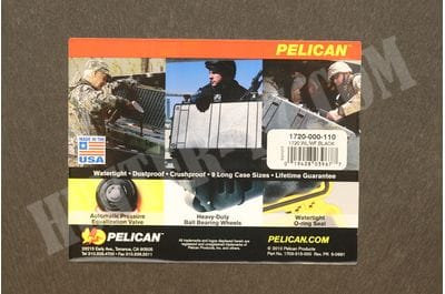 Pelican 1720 Rifle Case Black With Foam -foto9
