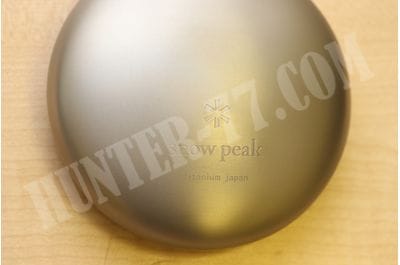 Titanium Round Flask by Snow Peak Curved 198ml T-015-foto5