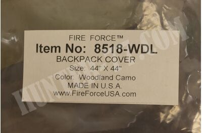 Fire Force Backpack Rain Cover Woodland waterproof -foto4