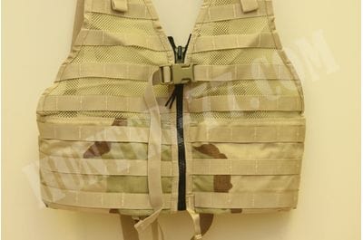 3-Color Desert Camo Fighting Load Carrier Load Bearing Vest Molle II (FLC) 3-Color Desert Camo-foto3