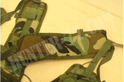 US ARMY Woodland Camo ENHANCED TACTICAL LOAD BEARING VEST LBV GI USGI MILITARY-foto10