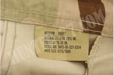 Army Desert 3 COLOR DESERT DCU COMBAT UNIFORM PANTS RIP STOP J-10-foto10