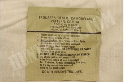 Army Desert 3 COLOR DESERT DCU COMBAT UNIFORM PANTS RIP STOP J-10-foto7