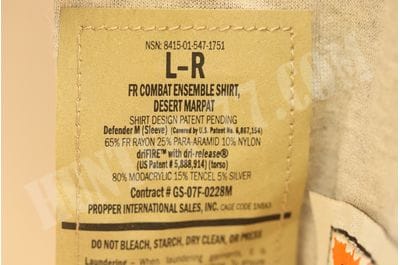 USMC DESERT DIGITAL MARPAT FROG Combat Shirt-foto6