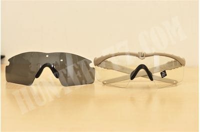 Очки баллистические Oakley SI Ballistic M Frame 3.0 Dark Bone + Clear + Grey # 0OO9146-07 -foto2