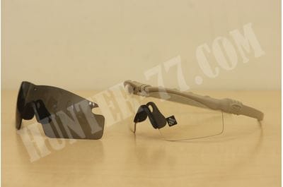 Очки баллистические Oakley SI Ballistic M Frame 3.0 Dark Bone + Clear + Grey # 0OO9146-07 -foto8