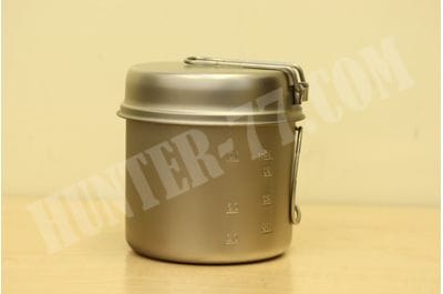 Snow Peak Trek 1400 Titanium Cookset SCS-009T  japanese Titanium Cookware Set Pot and Skillet-foto2