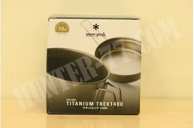 Snow Peak Trek 1400 Titanium Cookset SCS-009T  japanese Titanium Cookware Set Pot and Skillet-foto7