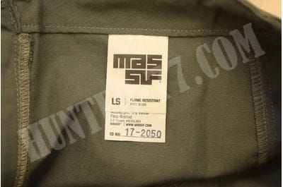 Pants MASSIF 2-PIECE FLIGHT SUIT Sage Green PANT TACTICAL-foto22