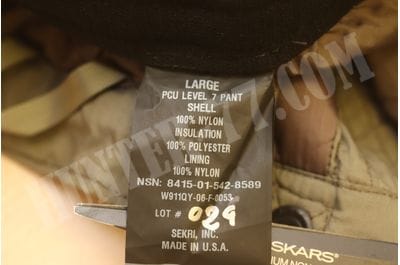 PCU Level 7 Insulated Pants L7 Sekri Inc. HALYS SOF-foto11
