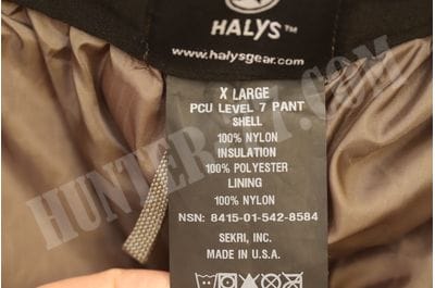 PCU Level 7 Insulated Pants L7 Sekri Inc. HALYS SOF-foto12