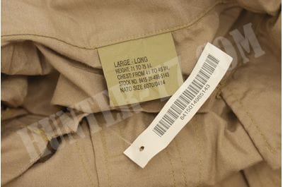 TAN A2CU IABDU AIRCREW CLASS 2 TAN 380 nomex shirt pants set-foto16