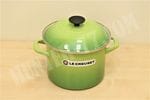 Кастрюля Le Creuset 5.7L стальная эмалированная зеленая Palm 6-Quart Кастрюля Le Creuset 5.7L стальная эмалированная зеленая Palm 6-Quart