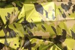 TITAN Survival Emergency Mylar Camo Survival Blankets, Two-Sided 52"x 82" (SHROWD® Woodland CAMO)