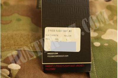 2-PIECE FLIGHT SUIT JACKET - MILITARY - (FR) NAVAIR MJKT 00072 Multicam-foto24