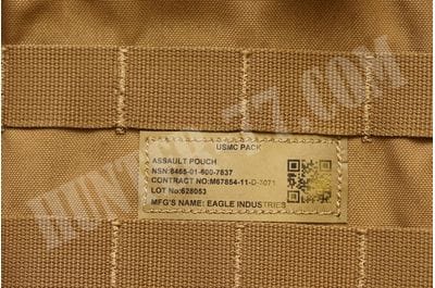 Eagle Industries USMC FILBE Assault Utility 935 Pouch Coyote CB ILBE FSBE -foto6