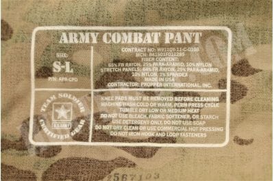 Multicam PROPPER INTERNATIONAL Army Combat Pant Airflex Knee Pads, Flame Resistant.-foto10