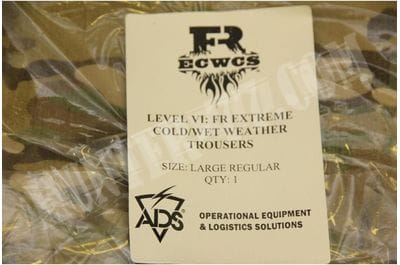 Trousers GEN IV Free Extreme Wet/Cold Weather Gore-Tex Level 6 multicam-foto12