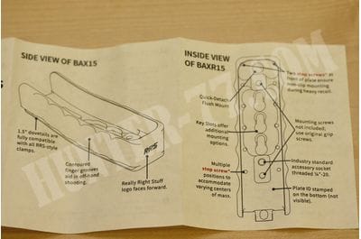 REALLY RIGHT STUFF BAXR15: AIAX/AX AICS ACCURACY INTERNATIONAL AUXILIARY PLATE-foto15