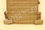 Back Panel - Coyote Tan Warrior Assault Systems