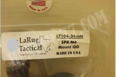 Кронштейн LT104 - 34 mm SPR / M4 Scope Mount QD LaRue Tactical H=1,5-foto10