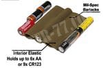 U.S. Tactical Sewing USTS NVG Helmet Counterweight Battery Pouch multicam