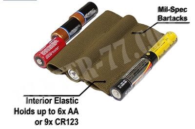 U.S. Tactical Sewing USTS NVG Helmet Counterweight Battery Pouch multicam-foto6