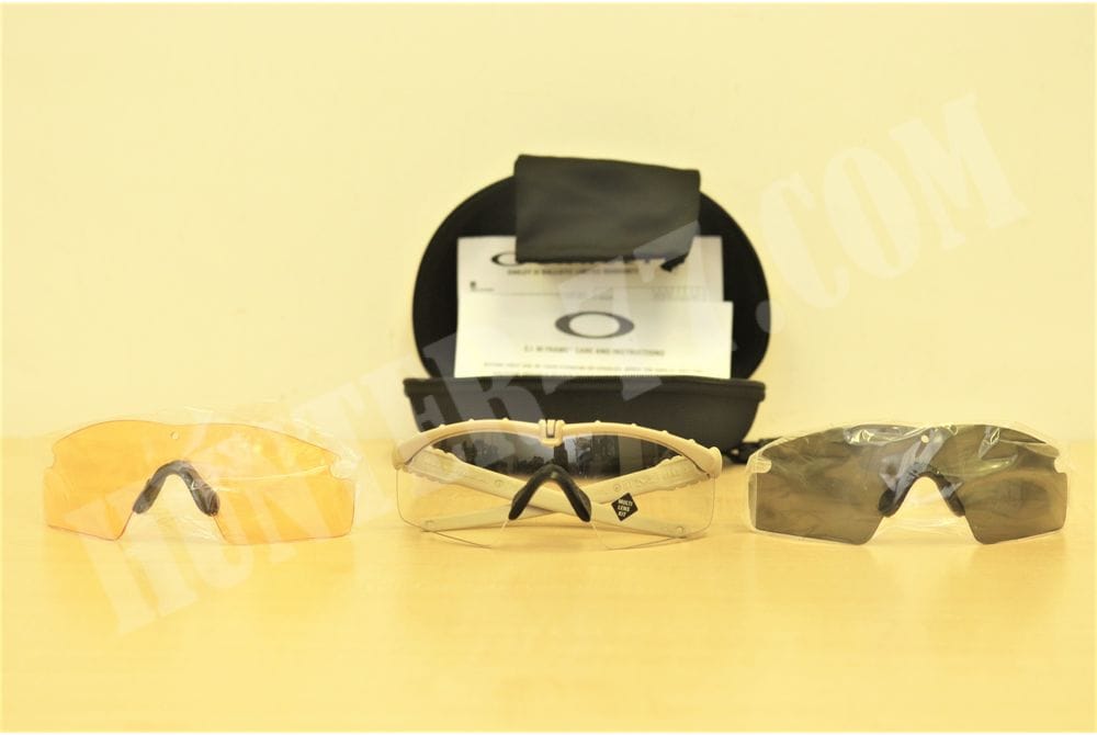 Очки Oakley SI Ballistic M-Frame 3.0 бежевая рамка + 3 линзы Persimmon + Clear + Gray 0OO9146-08 Очки Oakley SI Ballistic M-Frame 3.0 бежевая рамка + 3 линзы Persimmon + Clear + Gray 0OO9146-08