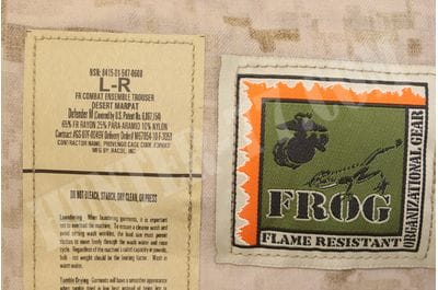 Defender M USMC MARPAT FROG Pants Desert Trousers-foto9