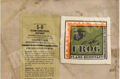 Defender M USMC MARPAT FROG Pants Desert Trousers-foto10