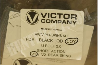 Accuracy International AW SHORT ACTION (U-BOLT) VIPERSKINS W/V1 RIGHT HANDED COYOTE 2.0 FOLDING -foto10