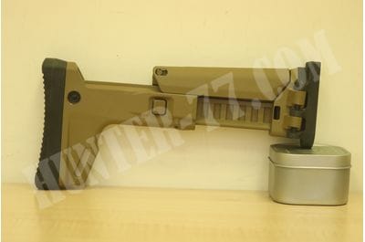 FN SCAR 16 Adaptable Stock Folding Brown KINETIC DEVELOPMENT GROUP SCP5-110-foto2