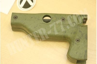 Accuracy International AW LONG ACTION (U-BOLT) VIPERSKINS W/V1 RIGHT HANDED OD FLECK CAMO 2.0 FOLDING -foto7