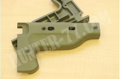 Accuracy International AW LONG ACTION (U-BOLT) VIPERSKINS W/V1 RIGHT HANDED OD GREEN 2.0 FOLDING -foto3