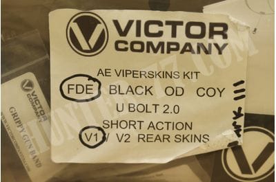 Accuracy International AE MARK III SHORT ACTION (U-BOLT) VIPERSKINS W/V1 RIGHT HANDED FDE 2.0 FOLDING -foto9