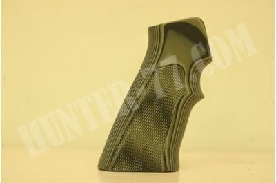  Hogue AR15 / M16 No Finger Groove Smooth G10, G-Mascus Dark Earth 13767