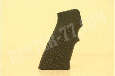 Hogue AR15 / M16 Chain Link G-10 - Solid Black 15129
