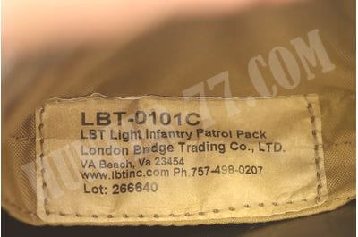 Infantry Patrol Pack LBT-0101C COYOTE TAN-foto4