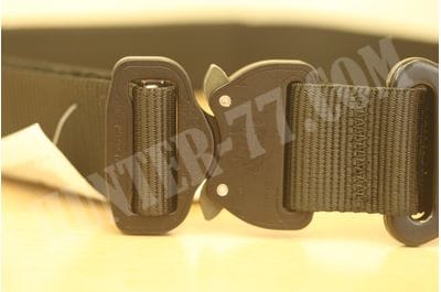 Ремень поясной 1,5" с коброй черный Yates #464 -foto3