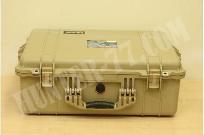 Pelican 1600 Camera Case With Foam (Desert Tan)