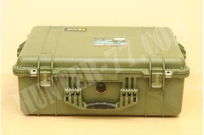 Pelican 1600 Camera Case With Foam (OD Green)