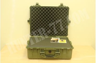 Pelican 1600 Camera Case With Foam (OD Green)-foto7