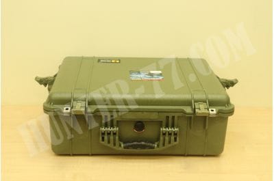 Pelican 1600 Camera Case With Foam (OD Green)-foto4