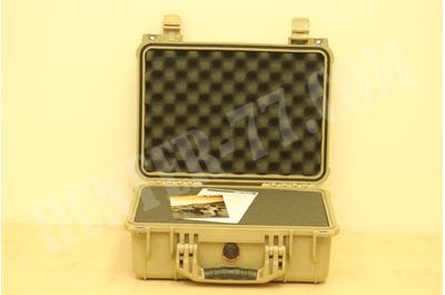 Pelican 1450 Case With Foam (Desert Tan) 13" x 16" x 6.88"-foto4