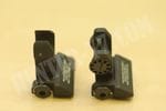 Offset Sight Set, HK Front and Round Rear BLK Troy Industries SSIG-45S-HRBT-00 Offset Sight Set, HK Front and Round Rear BLK Troy Industries SSIG-45S-HRBT-00