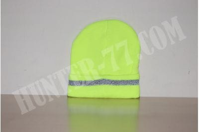 XIAKE High Elasticity Reflective Knit Cap Neon Yellow-foto2