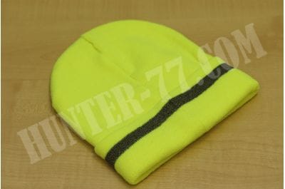 XIAKE High Elasticity Reflective Knit Cap Neon Yellow-foto3