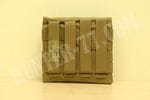 TYR Tactical® Rifle Mag Pouch Coyote - Single Barrett 50 Cal. 8 Round